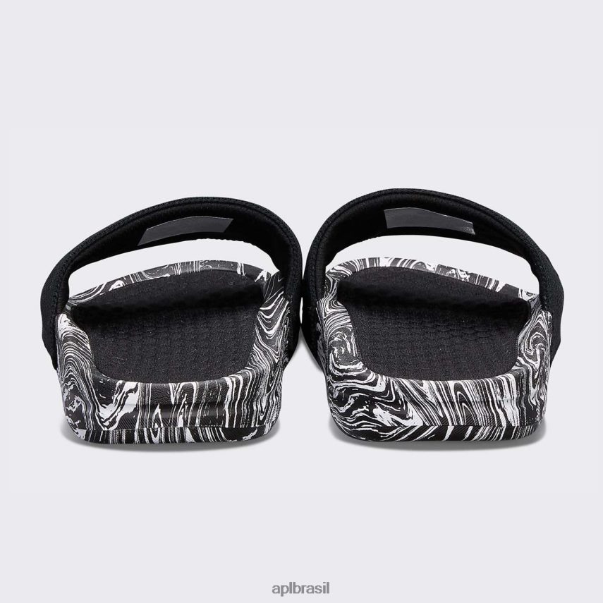 diapositivos APL grande logotipo techloom slide 8 preto/branco/mármore homens PRHR241084