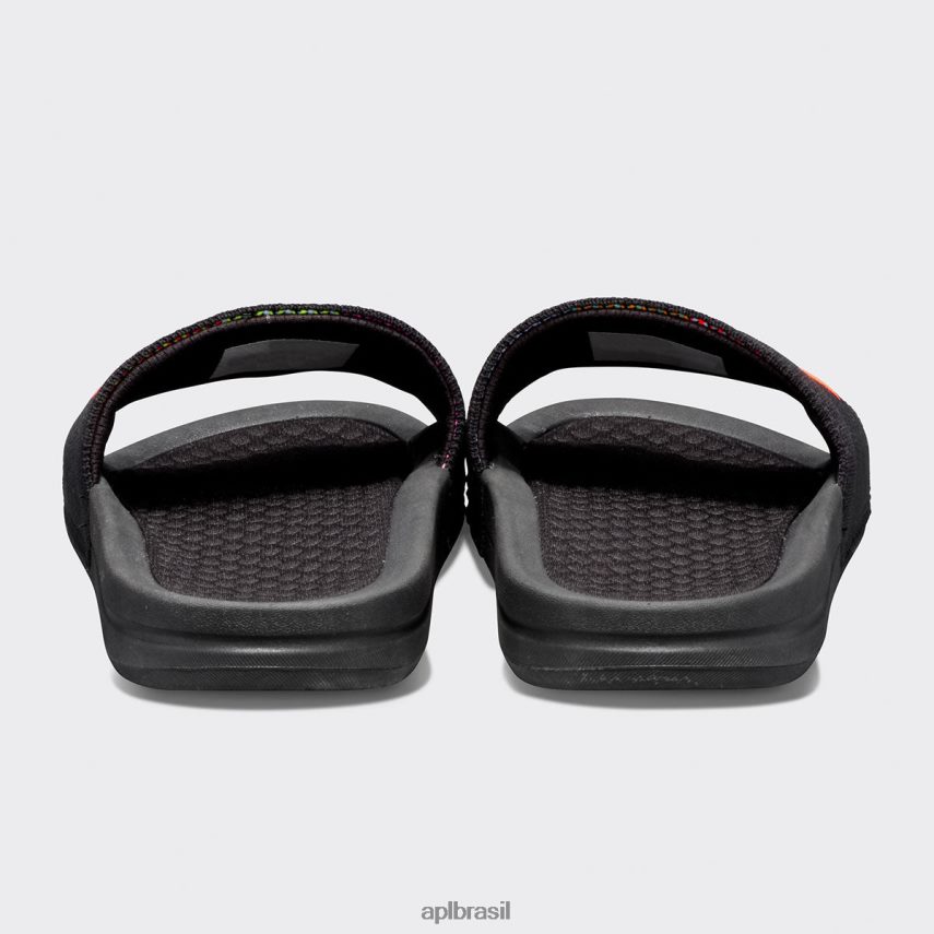 diapositivos APL grande logotipo techloom slide 8 preto/multi/bloqueado homens PRHR241083