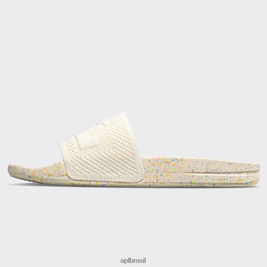 diapositivos APL grande logotipo techloom slide 8 puro/néon/salpico homens PRHR241075