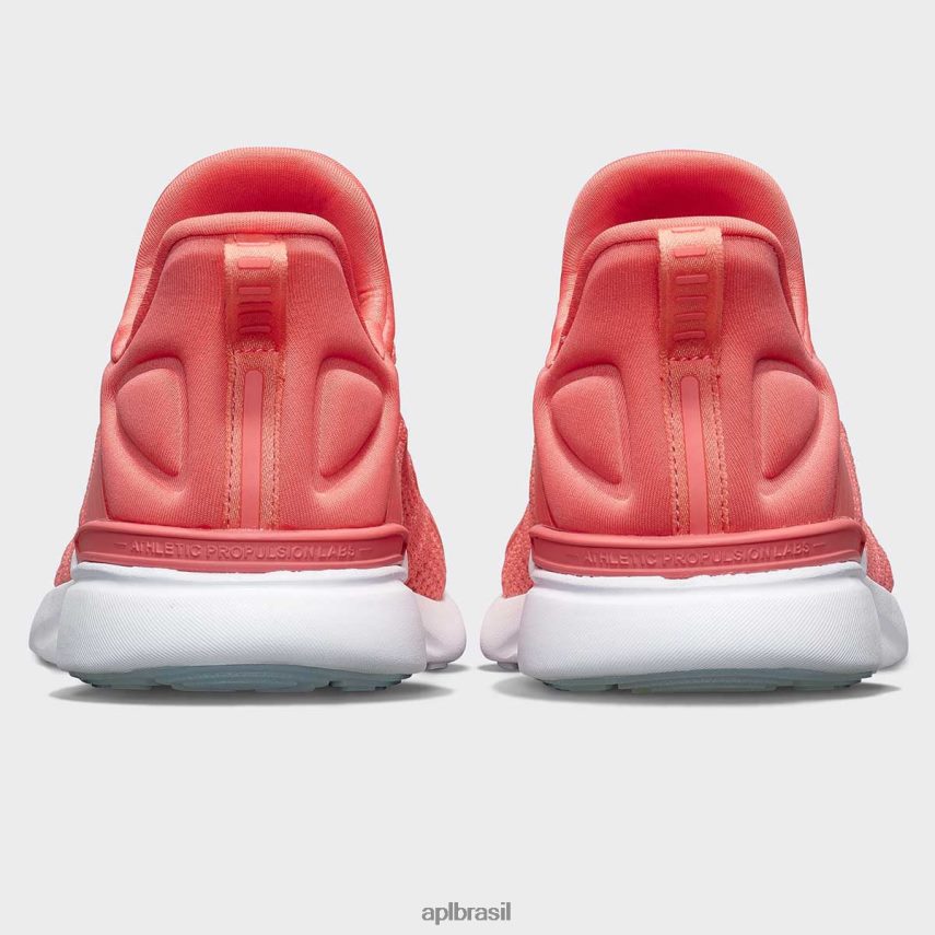 treinamento APL rastreador techloom 52 coral de fogo/branco/transparente homens PRHR24914