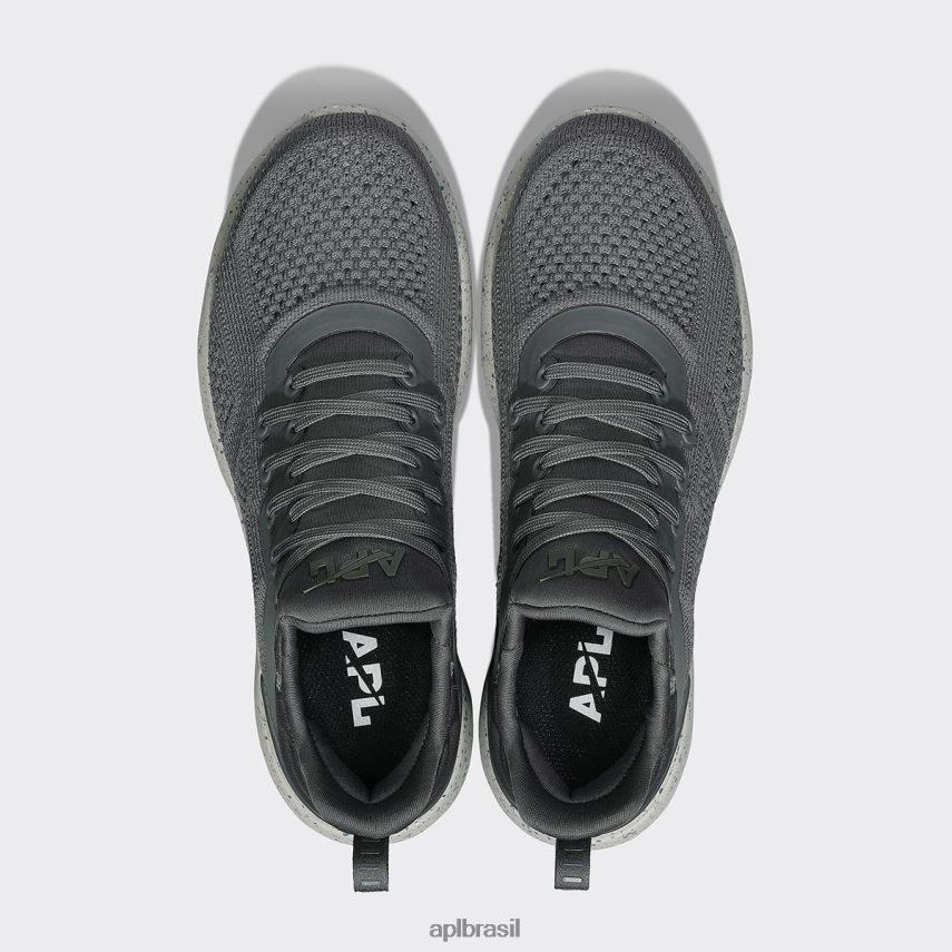 treinamento APL rastreador techloom 55 asteroide/argila/prata homens PRHR24962