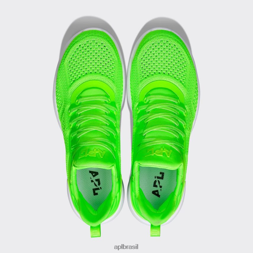 treinamento APL rastreador techloom 55 verde/branco/transparente homens PRHR24971