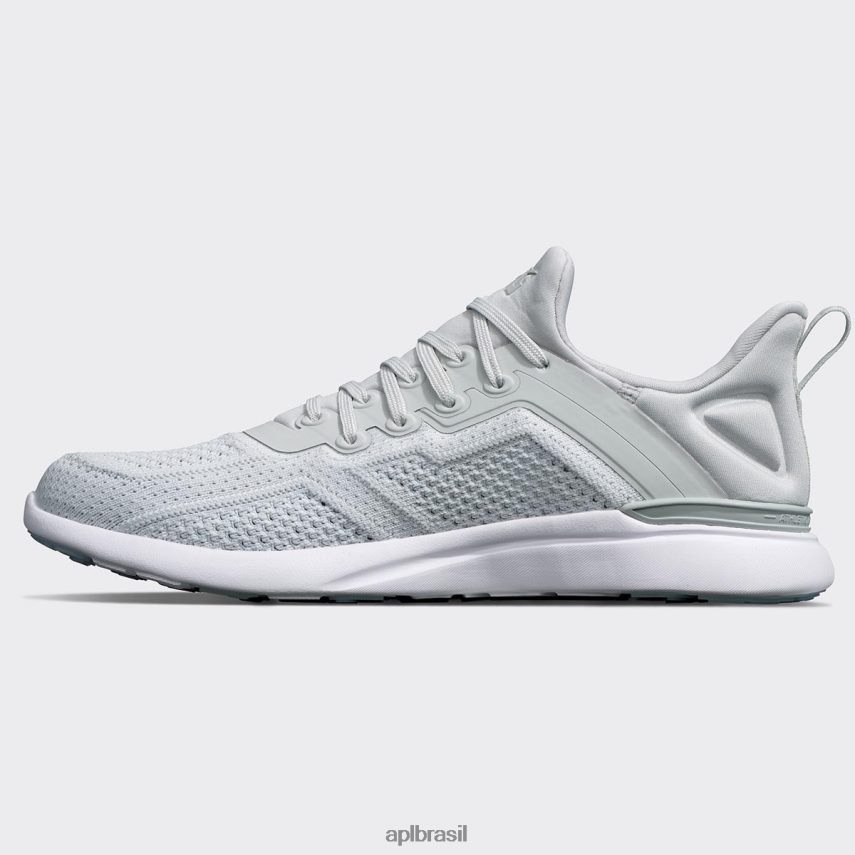 treinamento APL rastreador techloom 56 aço cinza/branco homens PRHR24979