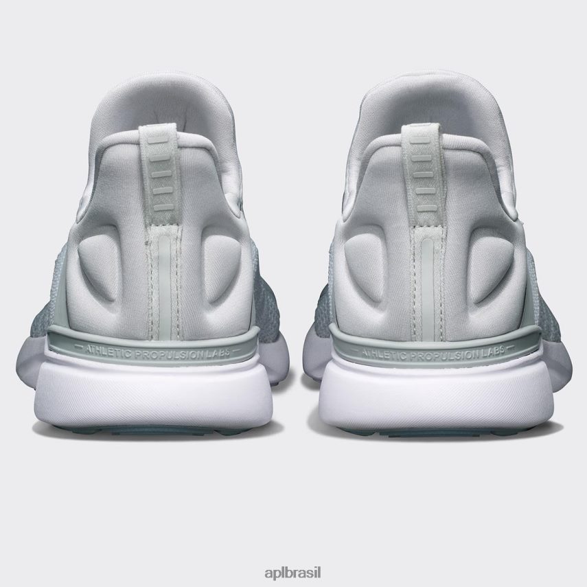 treinamento APL rastreador techloom 56 aço cinza/branco homens PRHR24979