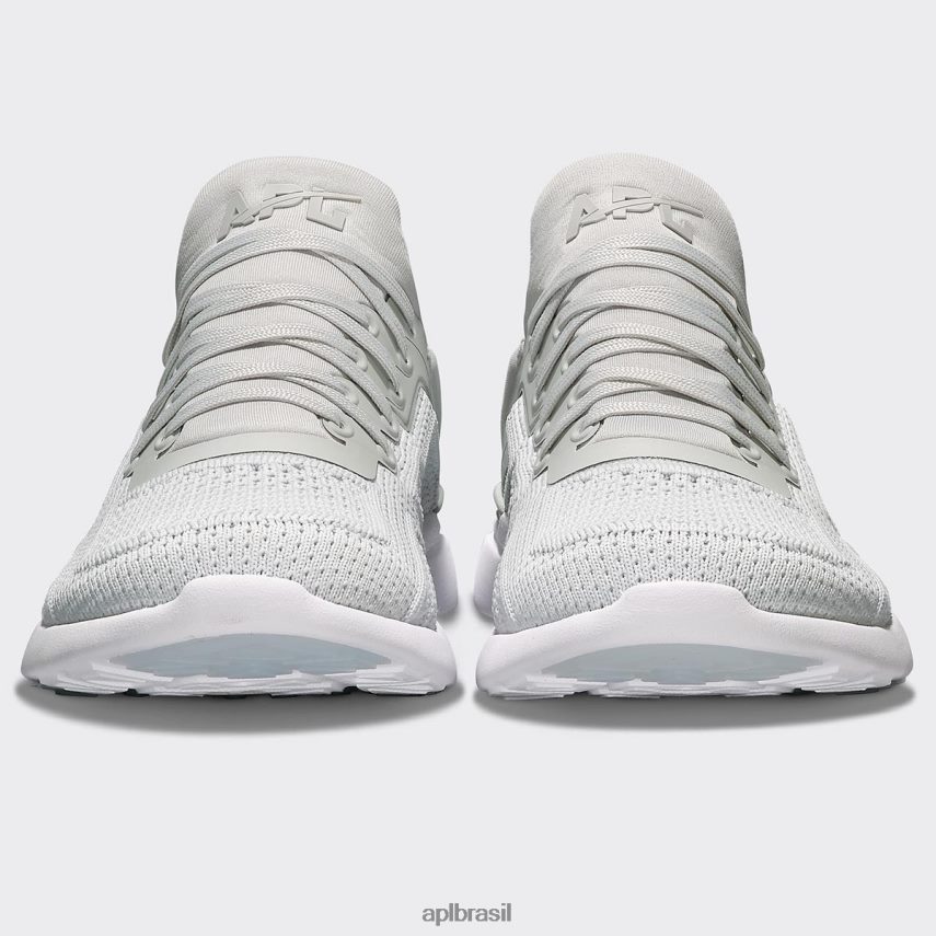 treinamento APL rastreador techloom 56 aço cinza/branco homens PRHR24979