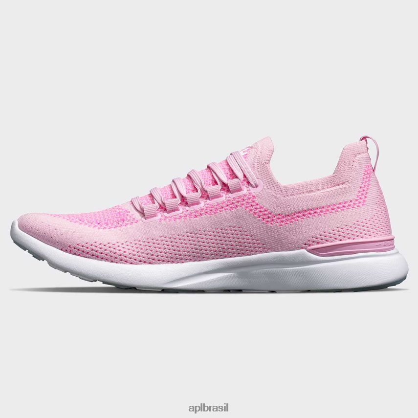 correndo APL brisa tecnológica 34 rosa suave/rosa fusão/branco mulheres PRHR2458