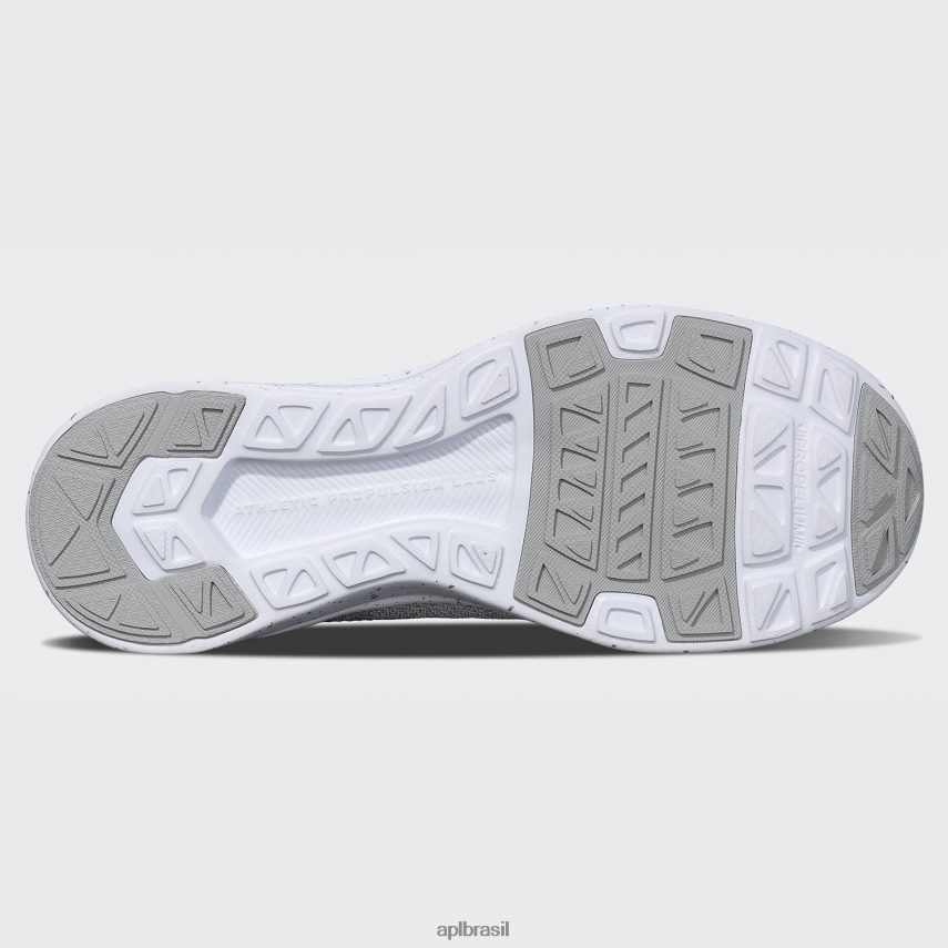 correndo APL brisa tecnológica 36 prata metálico/branco/speckle mulheres PRHR24304