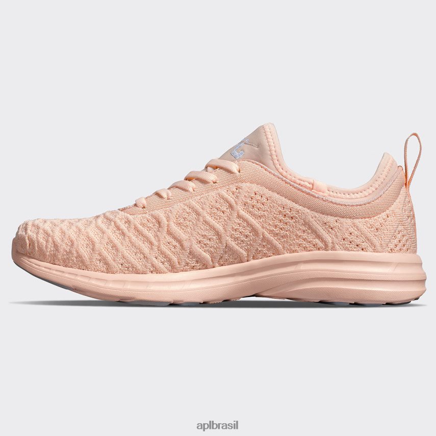 correndo APL fantasma tecnológico 42 pêssego desbotado/branco mulheres PRHR2438