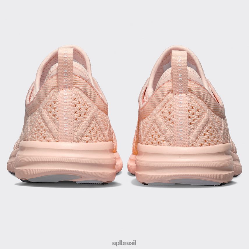 correndo APL fantasma tecnológico 42 pêssego desbotado/branco mulheres PRHR2438