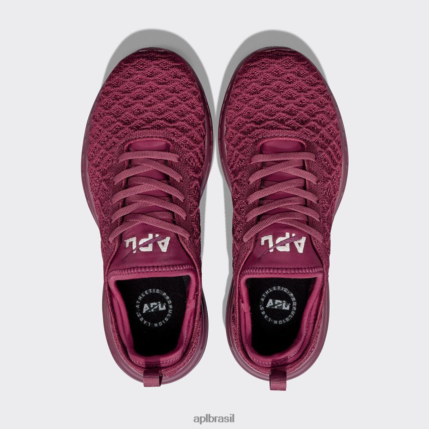 correndo APL fantasma tecnológico 43 bordô/creme mulheres PRHR24233