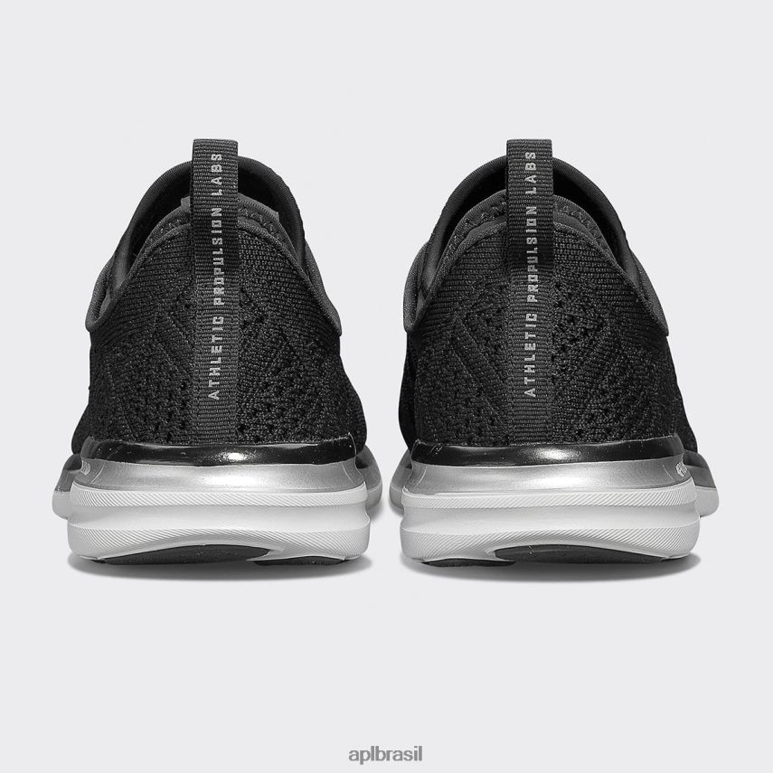 correndo APL fantasma tecnológico 43 preto/prata metálico mulheres PRHR24263