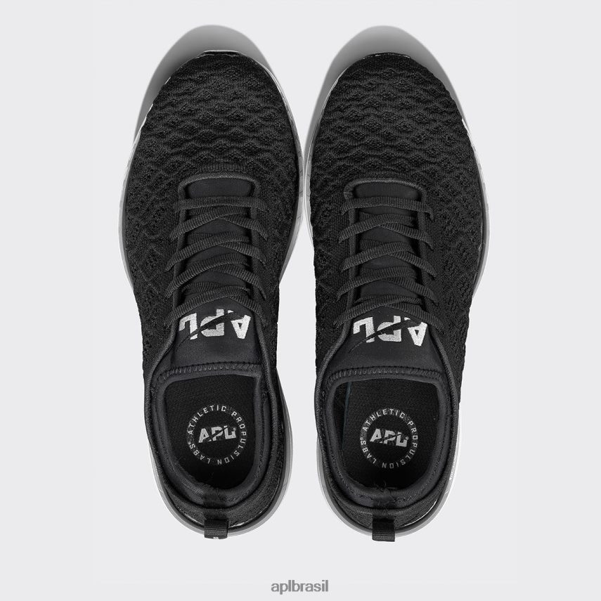 correndo APL fantasma tecnológico 43 preto/prata metálico mulheres PRHR24263