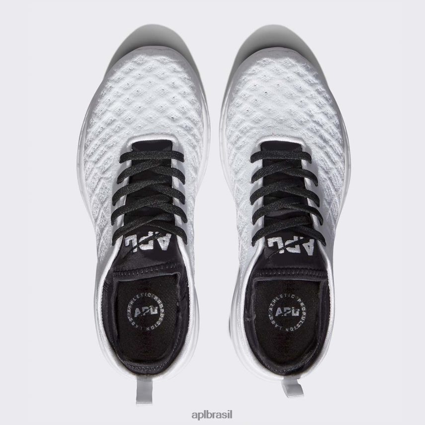 correndo APL fantasma tecnológico 44 Branco preto mulheres PRHR24294