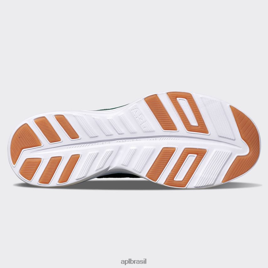 correndo APL fantasma tecnológico 44 grande verde/branco/goma mulheres PRHR24387