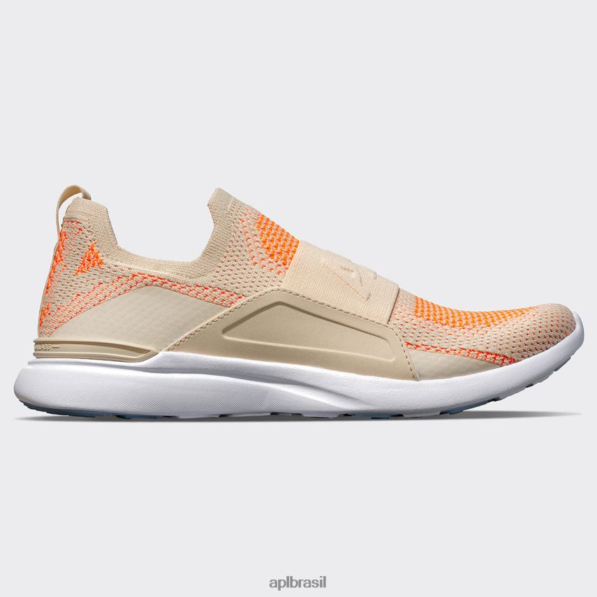 correndo APL felicidade tecnológica 23 praia/derretido/branco mulheres PRHR243