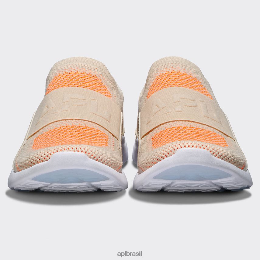 correndo APL felicidade tecnológica 23 praia/derretido/branco mulheres PRHR243