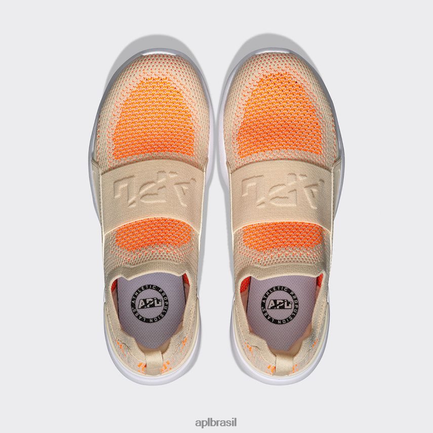 correndo APL felicidade tecnológica 23 praia/derretido/branco mulheres PRHR243