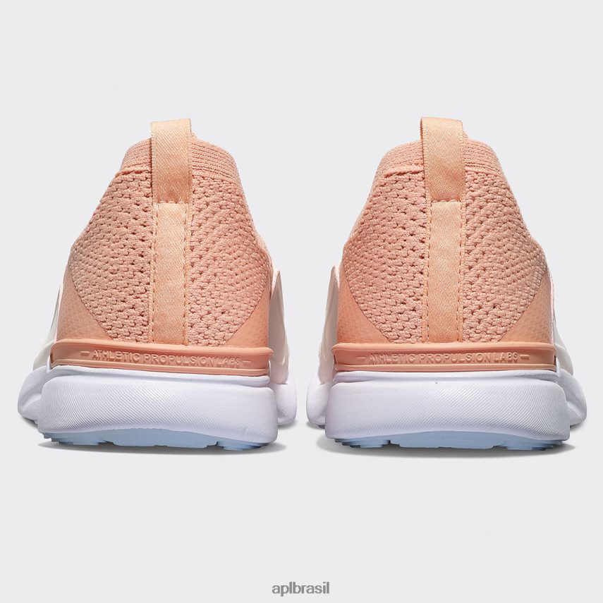 correndo APL felicidade tecnológica 24 blush/sal marinho/branco mulheres PRHR2439
