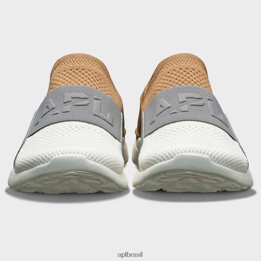 correndo APL felicidade tecnológica 24 bronzeado/cimento/marfim mulheres PRHR2487