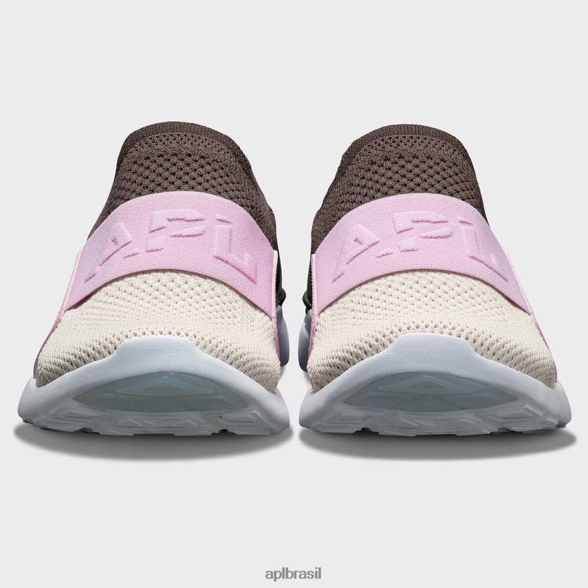 correndo APL felicidade tecnológica 24 chocolate/rosa suave/pergaminho mulheres PRHR2459