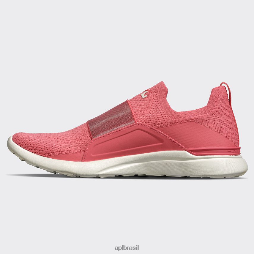 correndo APL felicidade tecnológica 24 coral de fogo/marfim mulheres PRHR2441