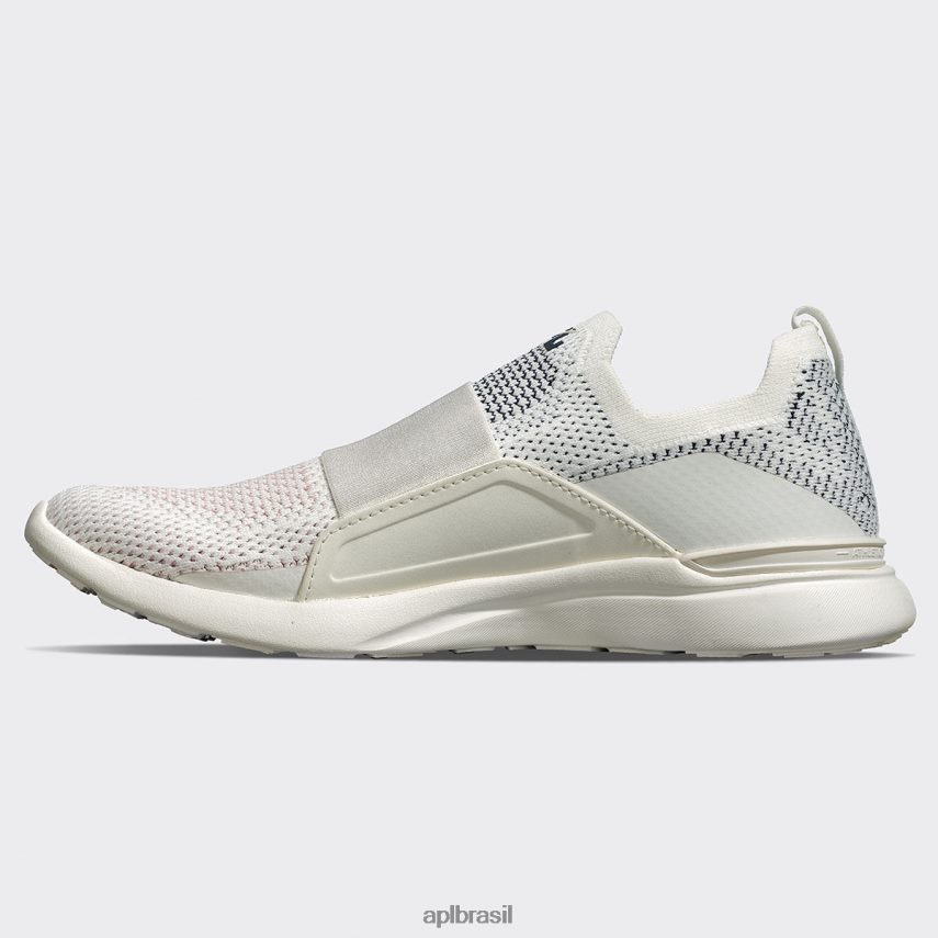 correndo APL felicidade tecnológica 24 marfim/marinha/rosa em pó mulheres PRHR2424