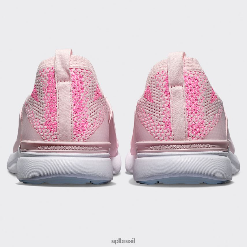 correndo APL felicidade tecnológica 24 rosa branqueado/rosa fusão/branco mulheres PRHR2436