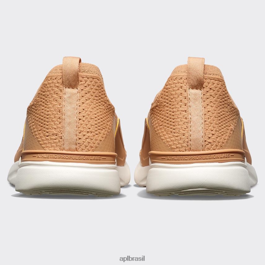 correndo APL felicidade tecnológica 25 bege/marfim mulheres PRHR24174