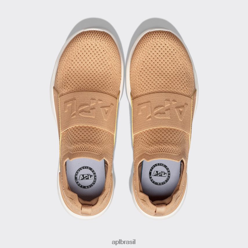 correndo APL felicidade tecnológica 25 bege/marfim mulheres PRHR24174