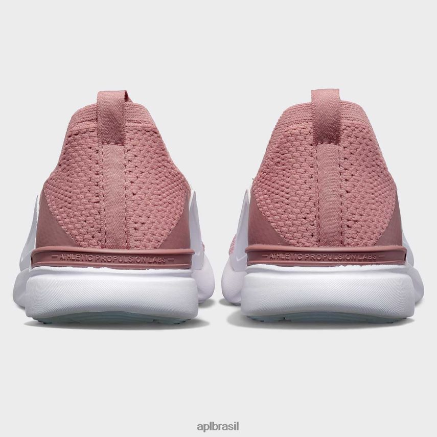 correndo APL felicidade tecnológica 25 madeira de praia/branco/melange mulheres PRHR24114