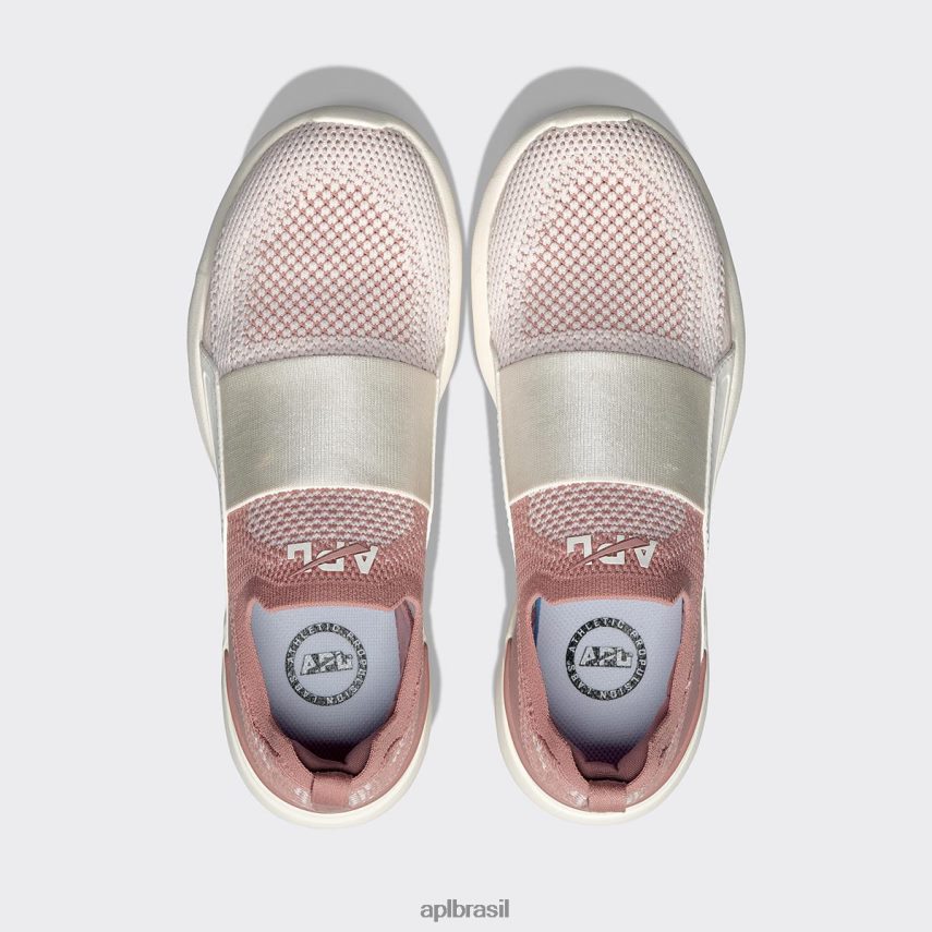 correndo APL felicidade tecnológica 25 marfim/creme/madeira de praia mulheres PRHR24156