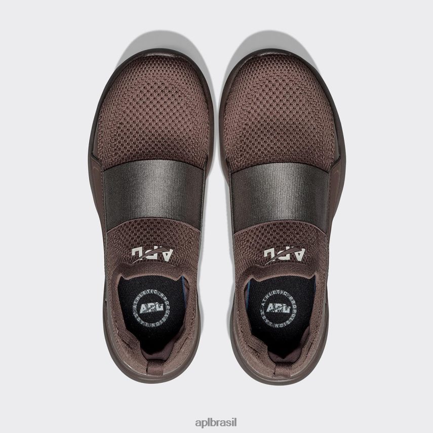 correndo APL felicidade tecnológica 26 chocolate/marfim mulheres PRHR24178