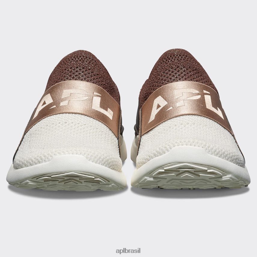 correndo APL felicidade tecnológica 26 chocolate metálico/amêndoa/marfim mulheres PRHR24180
