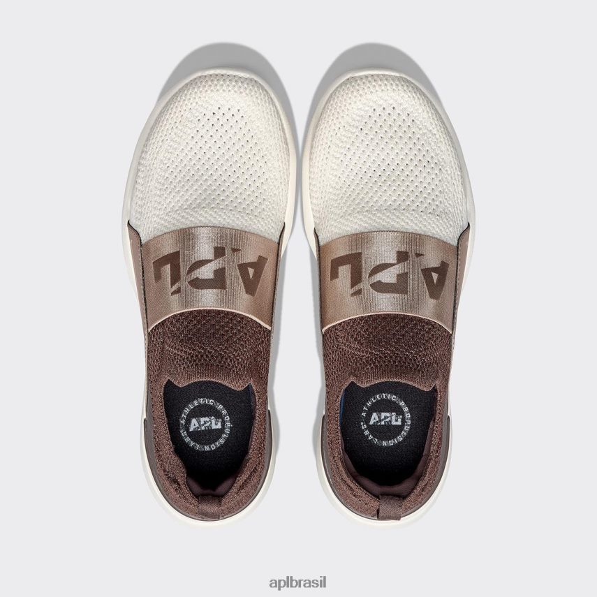 correndo APL felicidade tecnológica 26 chocolate metálico/amêndoa/marfim mulheres PRHR24180