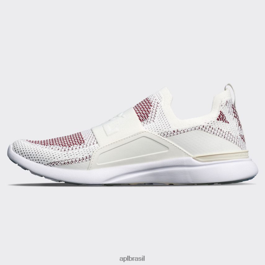 correndo APL felicidade tecnológica 26 marfim/bordô/branco mulheres PRHR24232