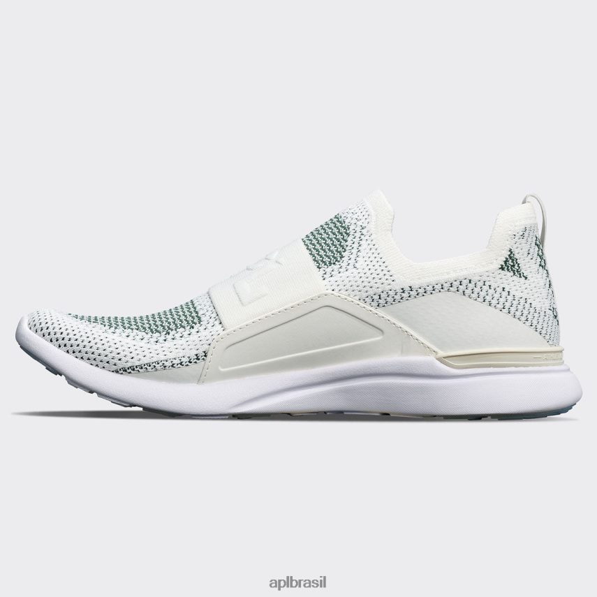 correndo APL felicidade tecnológica 26 marfim/grande verde/branco mulheres PRHR24215