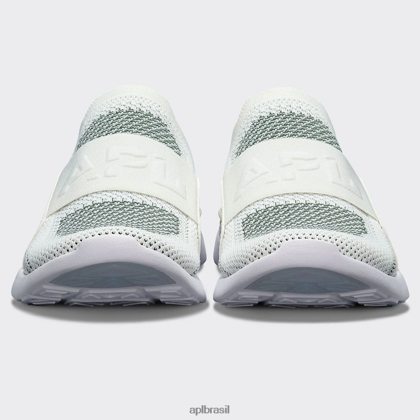 correndo APL felicidade tecnológica 26 marfim/grande verde/branco mulheres PRHR24215