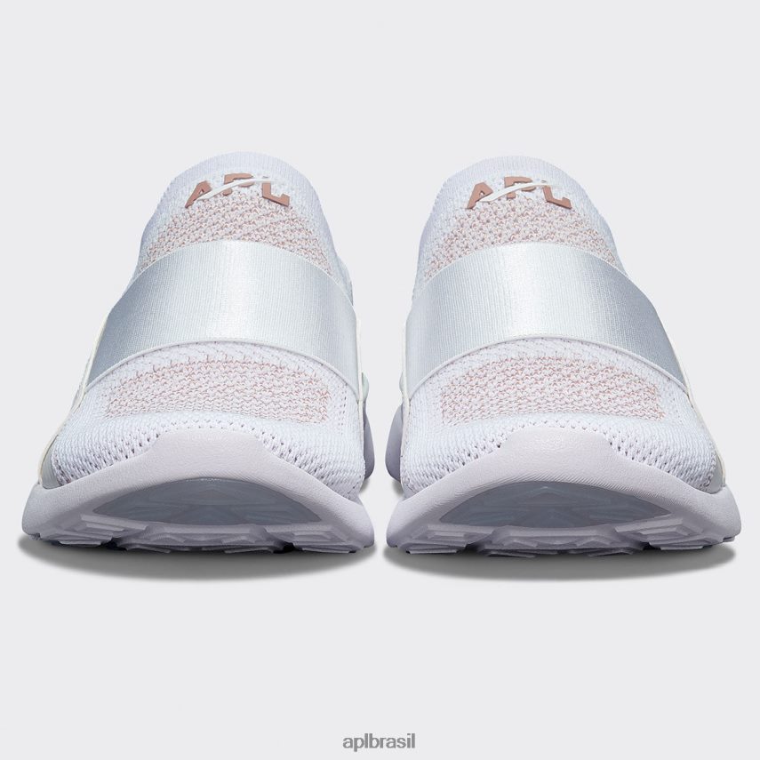 correndo APL felicidade tecnológica 27 branco/creme/madeira de praia mulheres PRHR24241