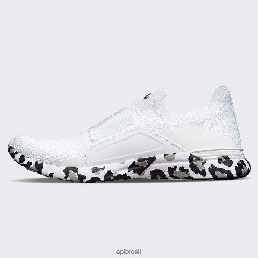 correndo APL felicidade tecnológica 27 branco/preto/leopardo mulheres PRHR24259