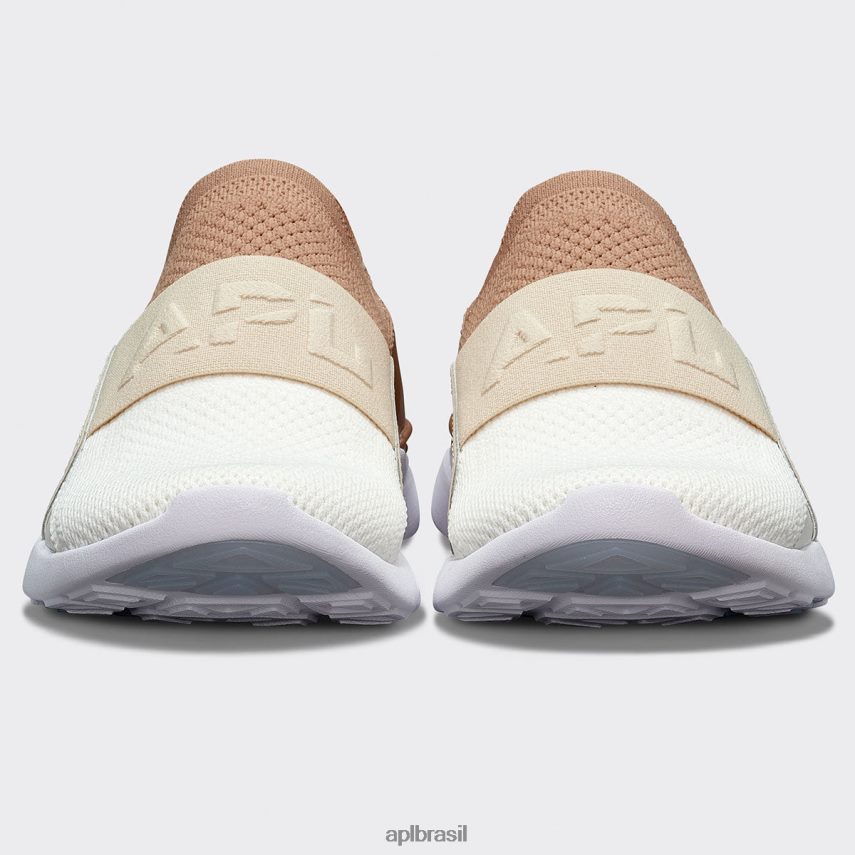 correndo APL felicidade tecnológica 27 caramelo/pergaminho/marfim mulheres PRHR24245