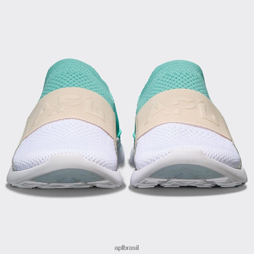 correndo APL felicidade tecnológica 27 menta/praia/branco mulheres PRHR24273