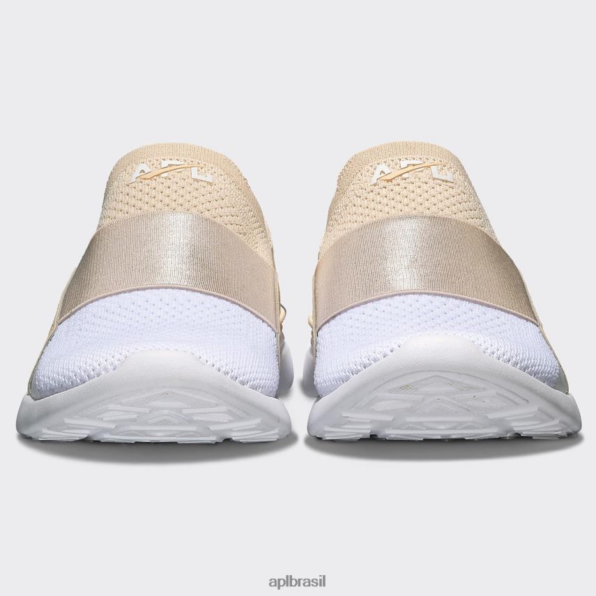 correndo APL felicidade tecnológica 27 praia/branco mulheres PRHR24272