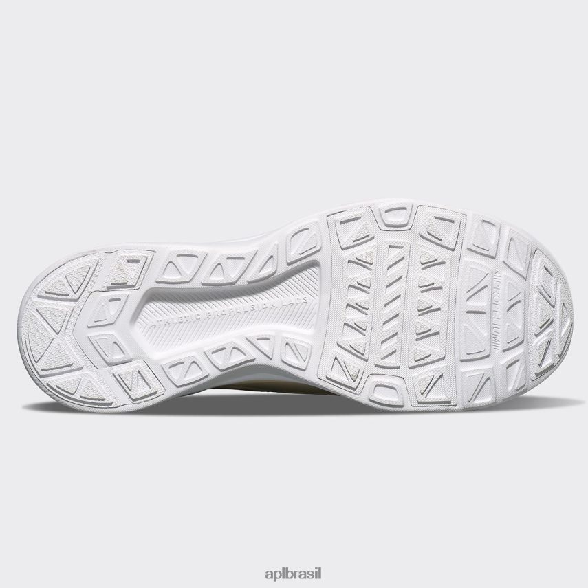 correndo APL felicidade tecnológica 27 praia/branco mulheres PRHR24272