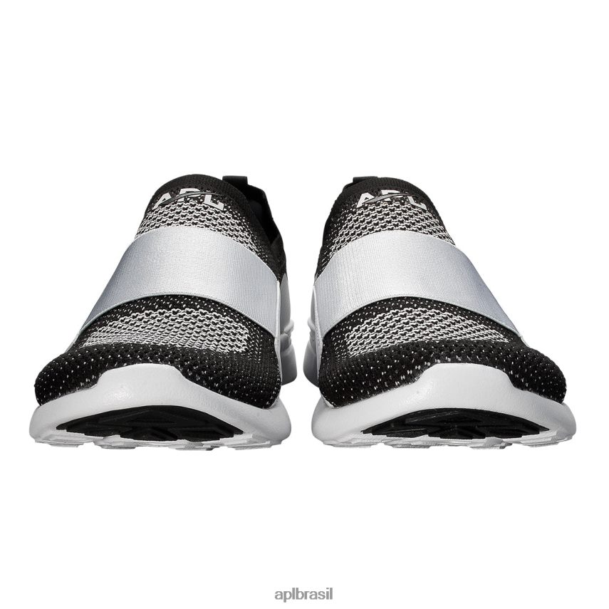 correndo APL felicidade tecnológica 28 Branco preto mulheres PRHR24318