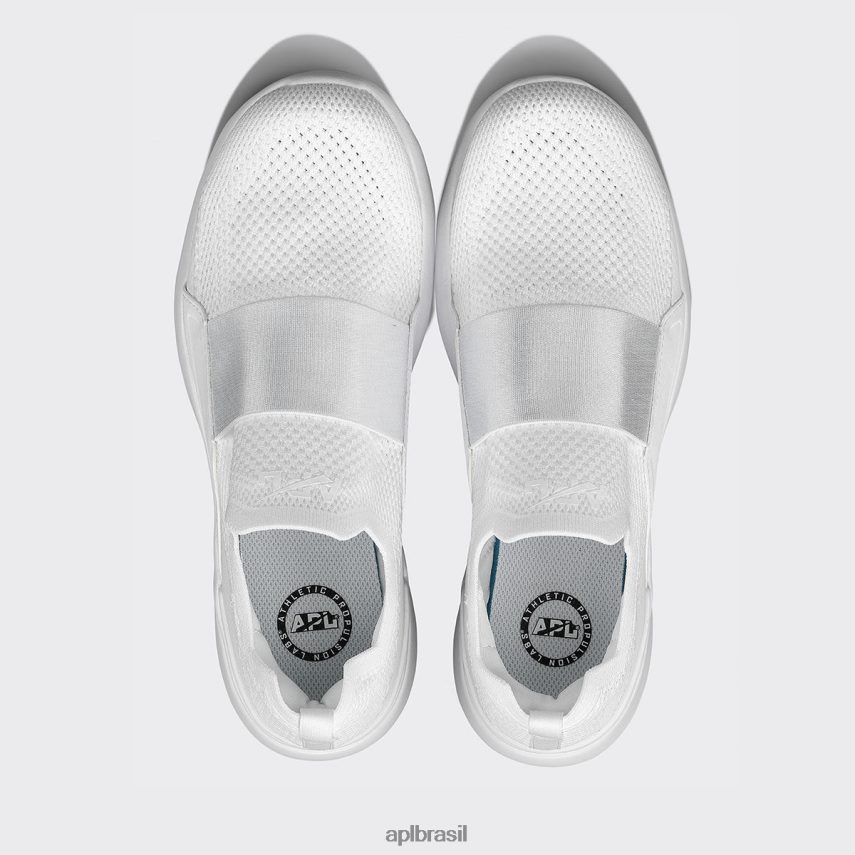 correndo APL felicidade tecnológica 28 branco mulheres PRHR24315