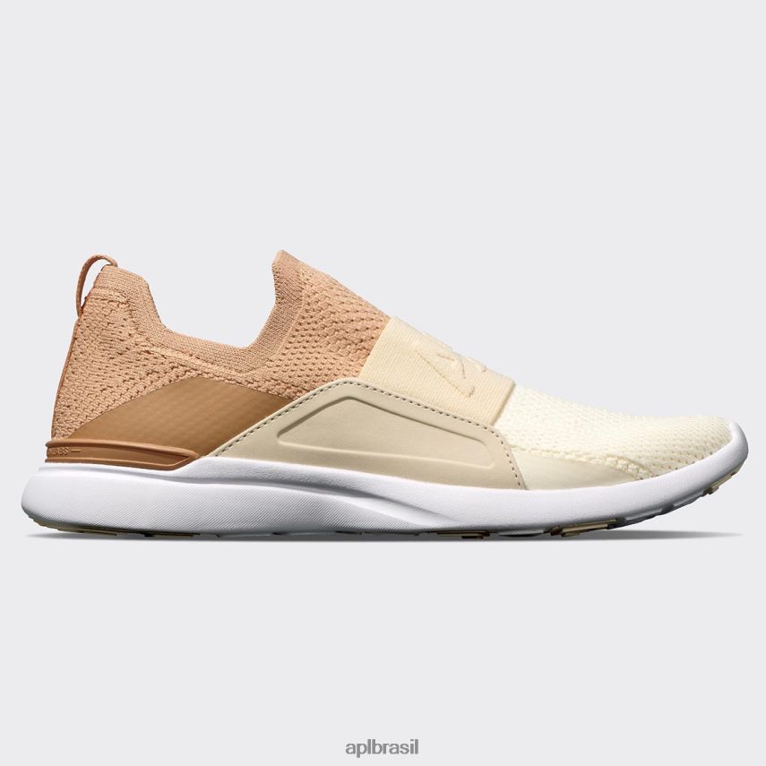 correndo APL felicidade tecnológica 28 caramelo/pergaminho/inovação mulheres PRHR24330