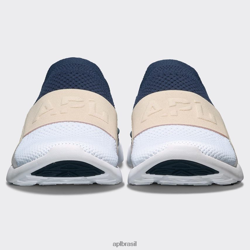 correndo APL felicidade tecnológica 28 marinho/praia/branco mulheres PRHR24337