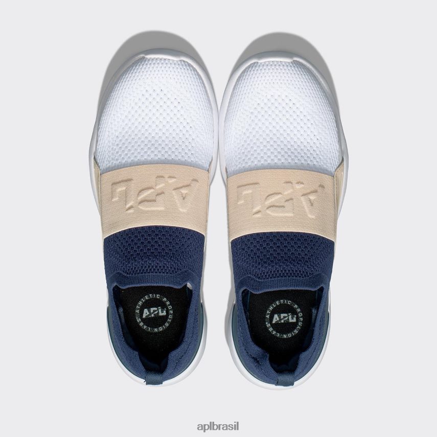 correndo APL felicidade tecnológica 28 marinho/praia/branco mulheres PRHR24337