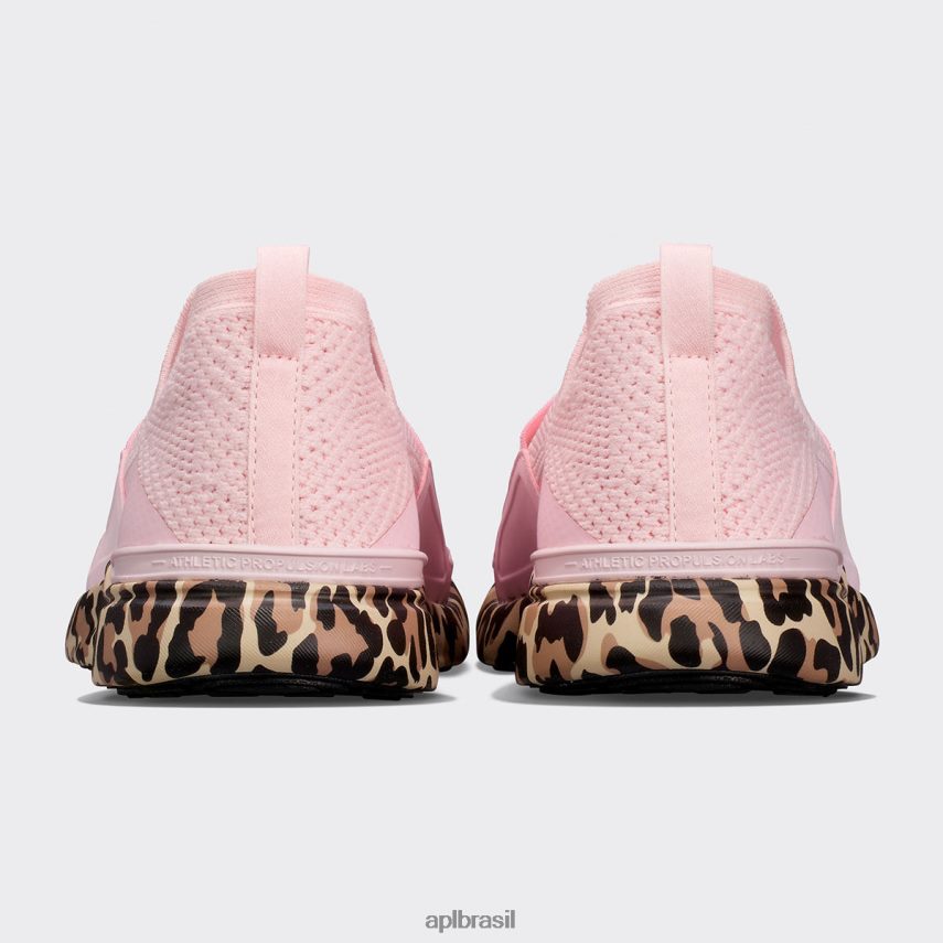 correndo APL felicidade tecnológica 28 rosa branqueado/leopardo mulheres PRHR24308