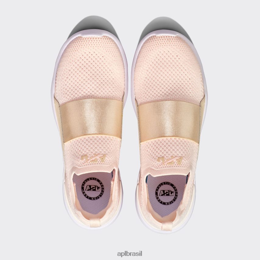 correndo APL felicidade tecnológica 29 creme/pergaminho/branco mulheres PRHR24356